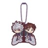 Porte-clés en caoutchouc Evangelion Assort 03 Ikari Shinji et Nagisa Kaworu