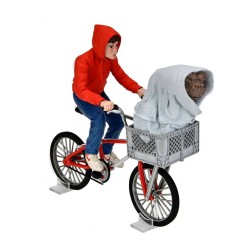 Figurine E.T. l'Extra-Terrestre Elliott & E.T. sur Bicyclette