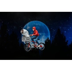 Figurine E.T. l'Extra-Terrestre Elliott & E.T. sur Bicyclette