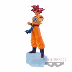 Figurine Dragon Ball Z Dokkan Battle 2022 Vol.1 Son Goku SSJ God