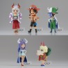 Lot de 5 Figurines One Piece WCF Wanokuni Onigashima Vol.2