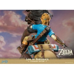 Statuette The Legend of Zelda Breath of the Wild Link à cheval