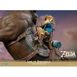 Statuette The Legend of Zelda Breath of the Wild Link à cheval