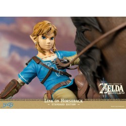 Statuette The Legend of Zelda Breath of the Wild Link à cheval