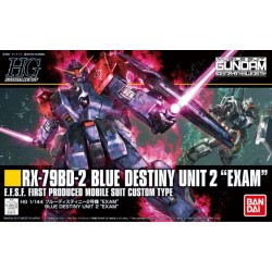 Maquette Gundam HG 1/144 HG RX-79BD-2 Blue Destiny Unit 2 EXAM