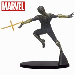 Figurine Spider-Man No Way Home SPM Black & Gold Suit Web Shooters Version