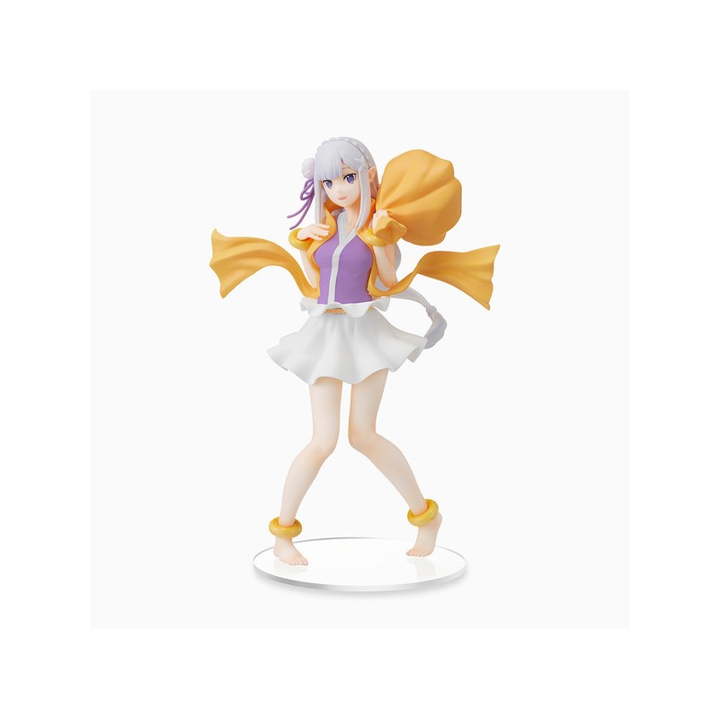 Figurine Re Zero SPM Emilia Wind God Version