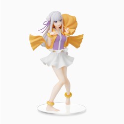 Figurine Re Zero SPM Emilia Wind God Version