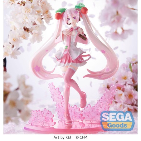 Figurine Hatsune Miku Luminasta Sakura Miku 2023