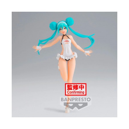 Figurine Hatsune Miku Racing Miku 2022 Tropical Maid Racing Version