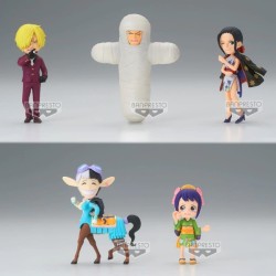 Lot de 5 Figurines One Piece WCF Wanokuni Onigashima Vol.5