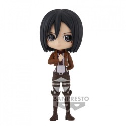 Figurine L'Attaque Des Titans Q Posket Mikasa Acherman Version A