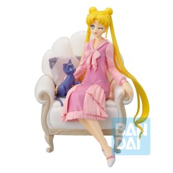 Figurine Sailor Moon Ichibansho Usagi Tsukino & Luna Antique Style Version