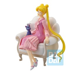 Figurine Sailor Moon Ichibansho Usagi Tsukino & Luna Antique Style Version