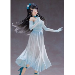 Figurine Rascal Does Not Dream of Bunny Girl Senpai Coreful Mai Sakurajima Party Dress Version