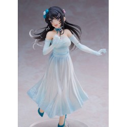 Figurine Rascal Does Not Dream of Bunny Girl Senpai Coreful Mai Sakurajima Party Dress Version