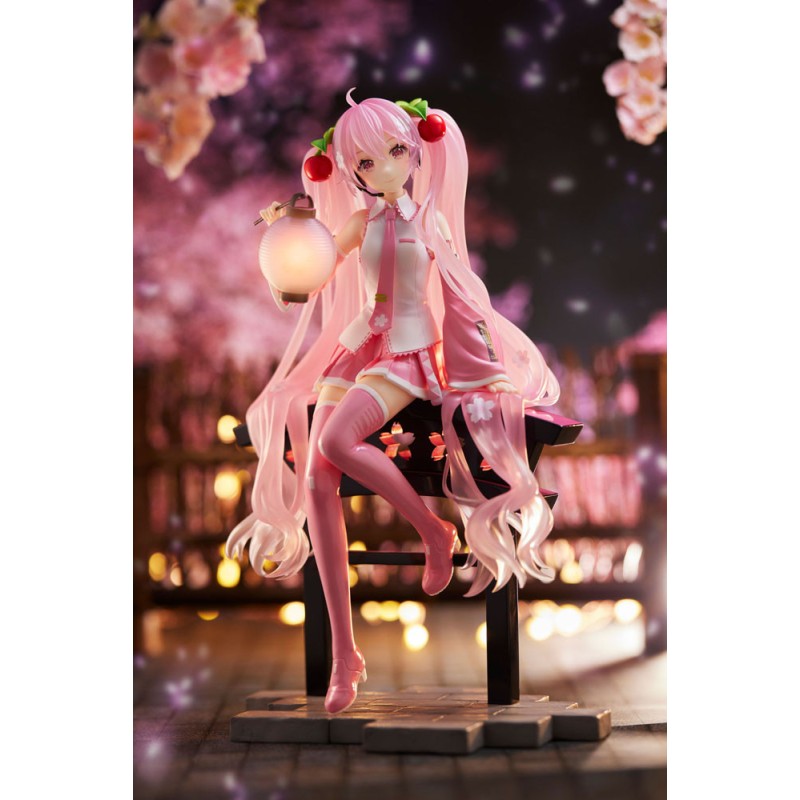 Figurine Hatsune Miku Sakura Miku Artist MasterPiece Sakura Lantern Version