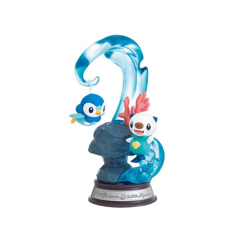 Diorama Pokemon Swing Vignette Collection Moustillon & Tiplouf