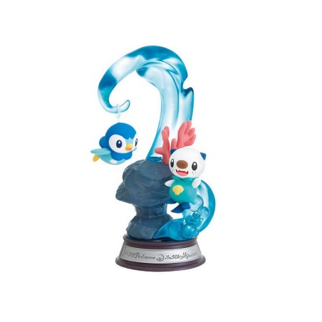 Diorama Pokemon Swing Vignette Collection Moustillon & Tiplouf