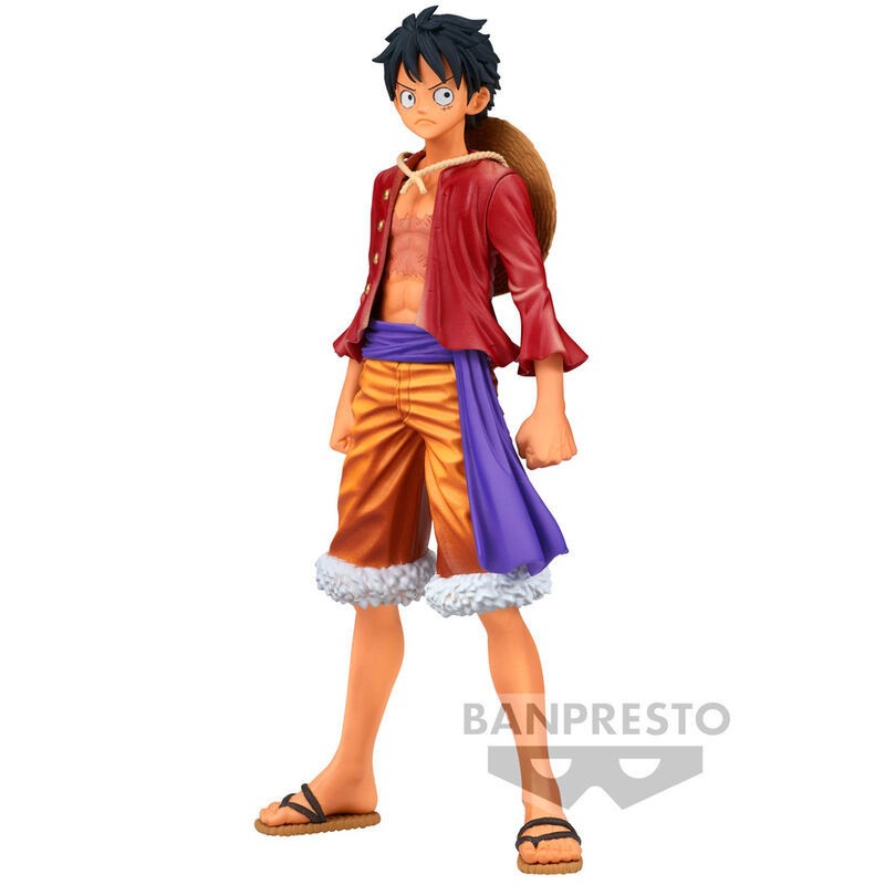 Figurine One Piece The Grandline Series Wanokuni Luffy Alternative Color Version