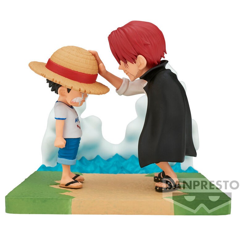 Figurine One Piece WCF Log Stories Luffy & Shanks