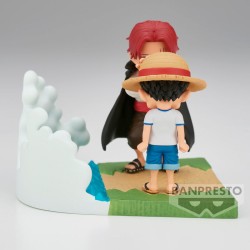 Figurine One Piece WCF Log Stories Luffy & Shanks