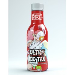 Bouteille de thé glacé bio One Piece Ultra Ice Tea Fruits Rouges Uta