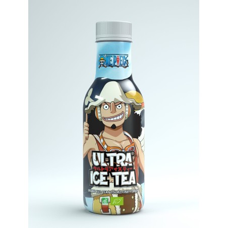 Bouteille de thé glacé bio One Piece Ultra Ice Tea Fruits Rouges Usopp