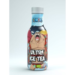 Bouteille de thé glacé bio One Piece Ultra Ice Tea Fruits Rouges Franky