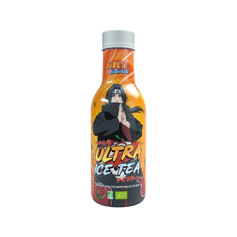 Bouteille de thé glacé bio Naruto Ultra Ice Tea Melon Itachi