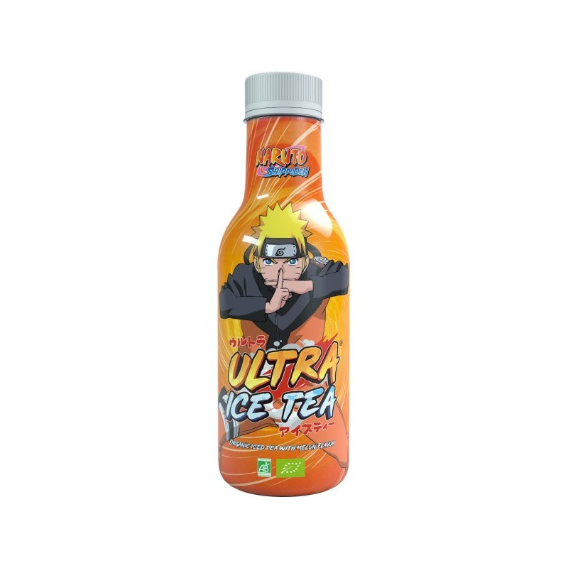 Bouteille de thé glacé bio Naruto Ultra Ice Tea Melon Naruto