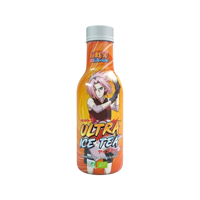 Bouteille de thé glacé bio Naruto Ultra Ice Tea Melon Sakura Bouteille de thé glacé bio Naruto Ultra Ice Tea Melon Sakura