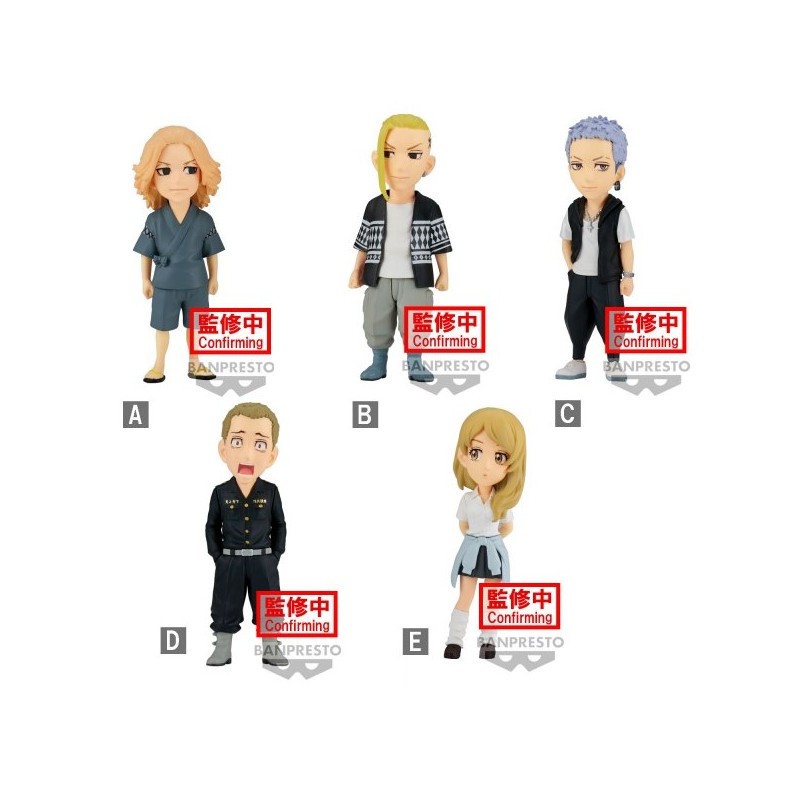 Lot de 5 Figurines Tokyo Revengers Battle of August 3rd Arc 2 WCF Collection