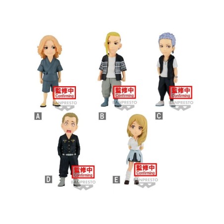 Lot de 5 Figurines Tokyo Revengers Battle of August 3rd Arc 2 WCF Collection