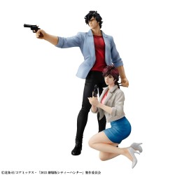 Statuette City Hunter Private Eyes G.E.M. Series Saeba Ryo & Makimura Kaori