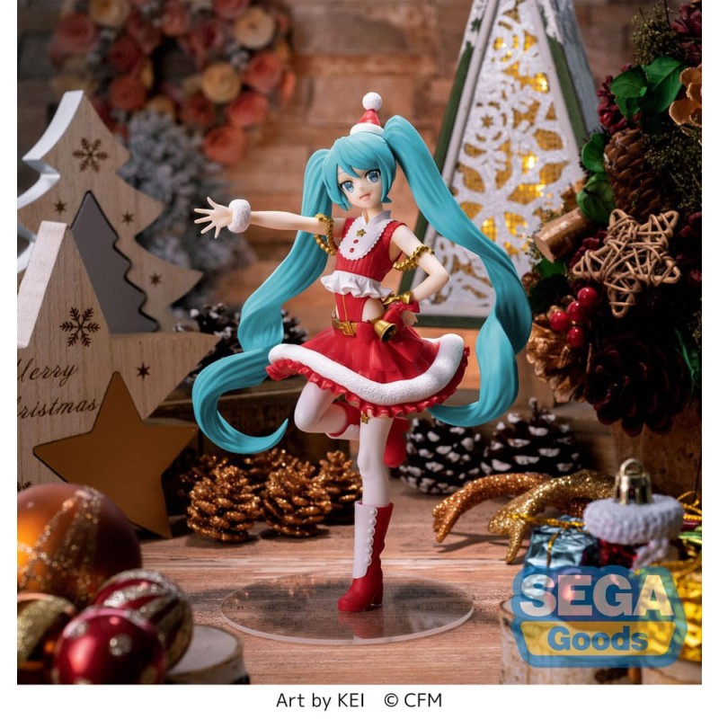 Figurine Hatsune Miku Luminasta Hatsune Miku Christmas 2023