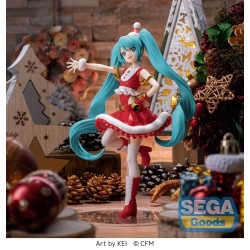 Figurine Hatsune Miku Luminasta Hatsune Miku Christmas 2023