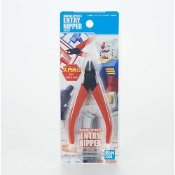 Pince coupante pour maquettes Bandai Entry Nipper Red