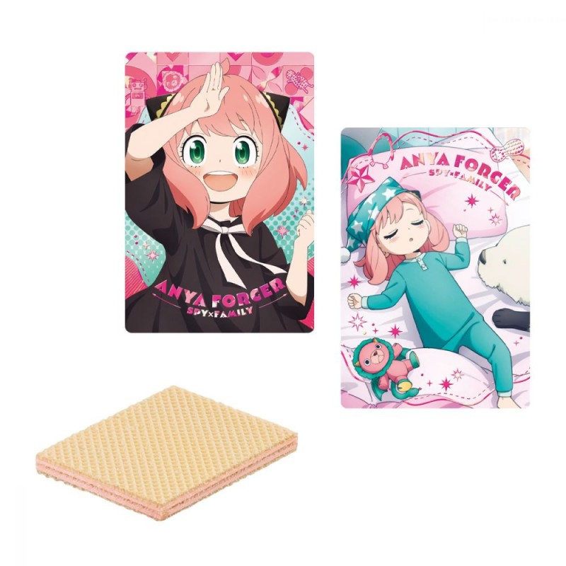 Carte + gaufrette Spy x Family Wafers 2