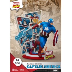 Diorama Marvel Comics D-Stage Captain America
