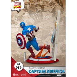 Diorama Marvel Comics D-Stage Captain America