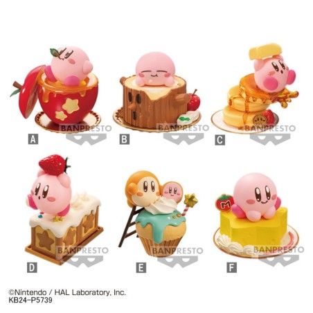 Lot de 6 Figurines Kirby Paldolce Collection Box