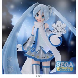Figurine Hatsune Miku Luminasta Snow Miku Sky Town Version