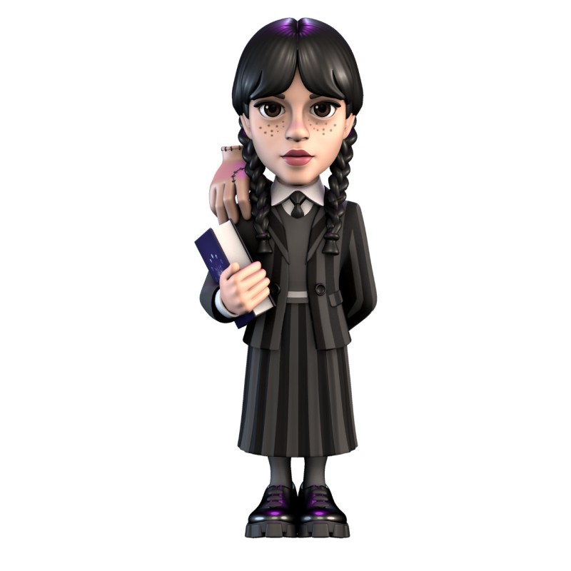 Figurine Minix MERCREDI : Mercredi Adams et la Chose