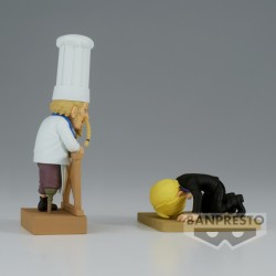 Figurine One Piece WCF Log Stories Sanji et Zeff Vol.2
