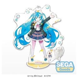 Standing Acrylic Keychain Hatsune Miku HUILANCloud Version