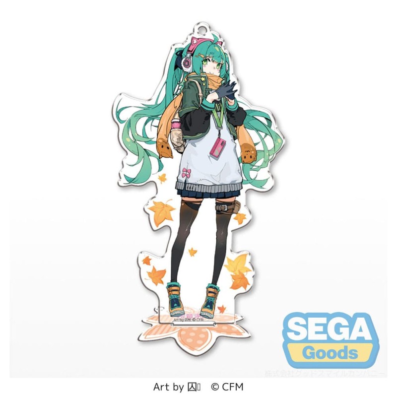 Standing Acrylic Keychain Hatsune Miku QIUZHANG Version