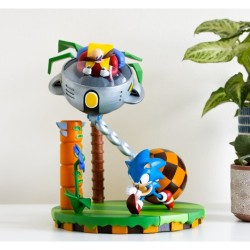 Statuette Sonic The Hedgehog 30th Anniversary Sonic & Dr Eggman