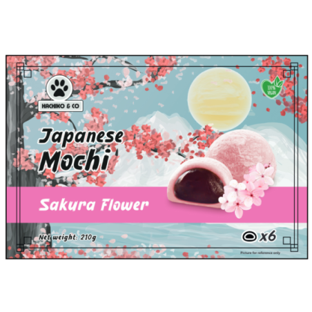 Mochis Haricot Rouge et Fleur de Cerisier