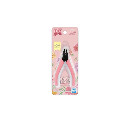 Pince coupante pour maquettes Bandai Entry Nipper Pink